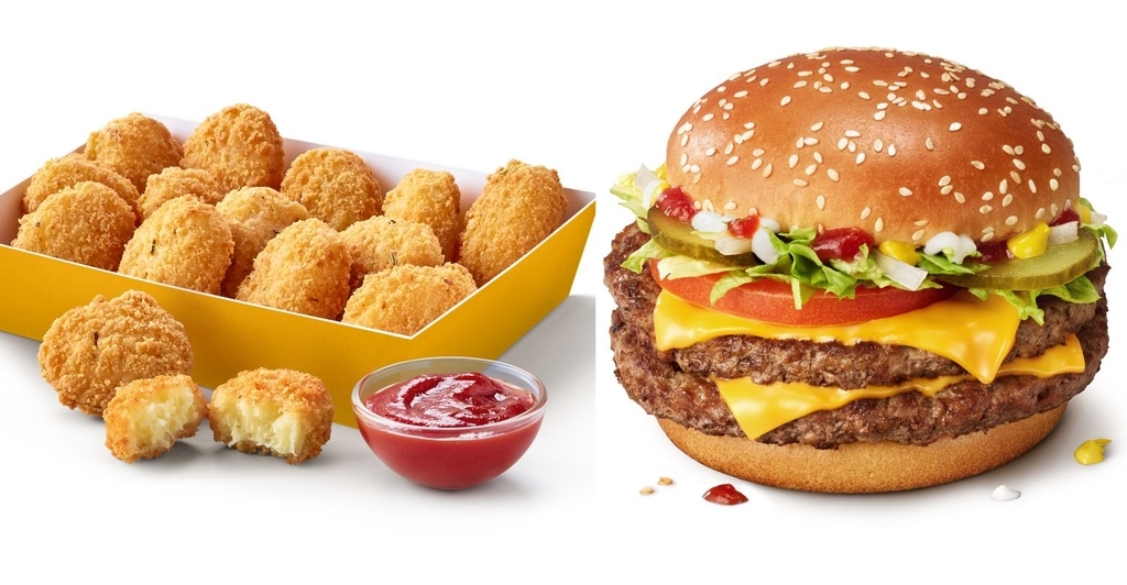 mcdonalds new menu chicken big mac quarter pounder deluxe cheese bites