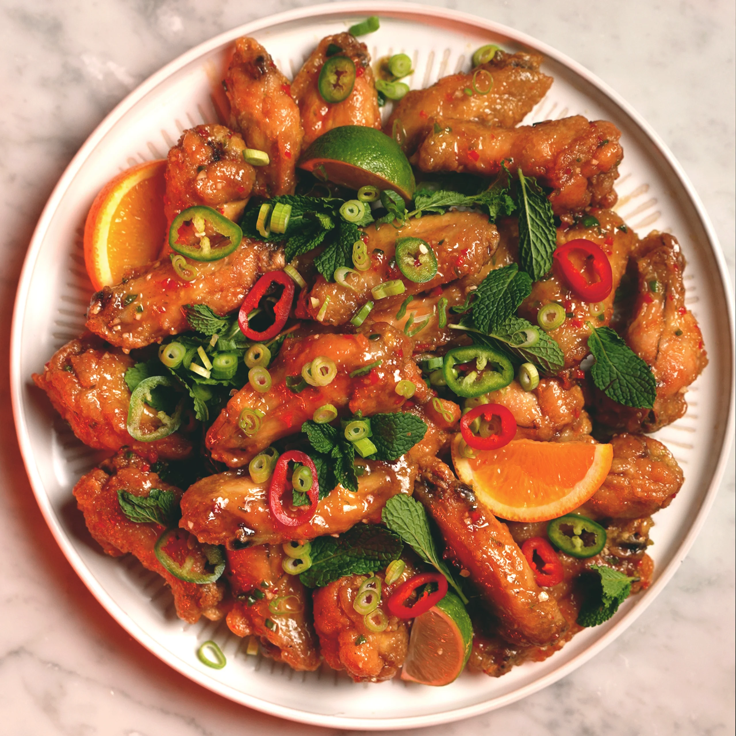 Olive Oil Maple Syrup Caramel Wings