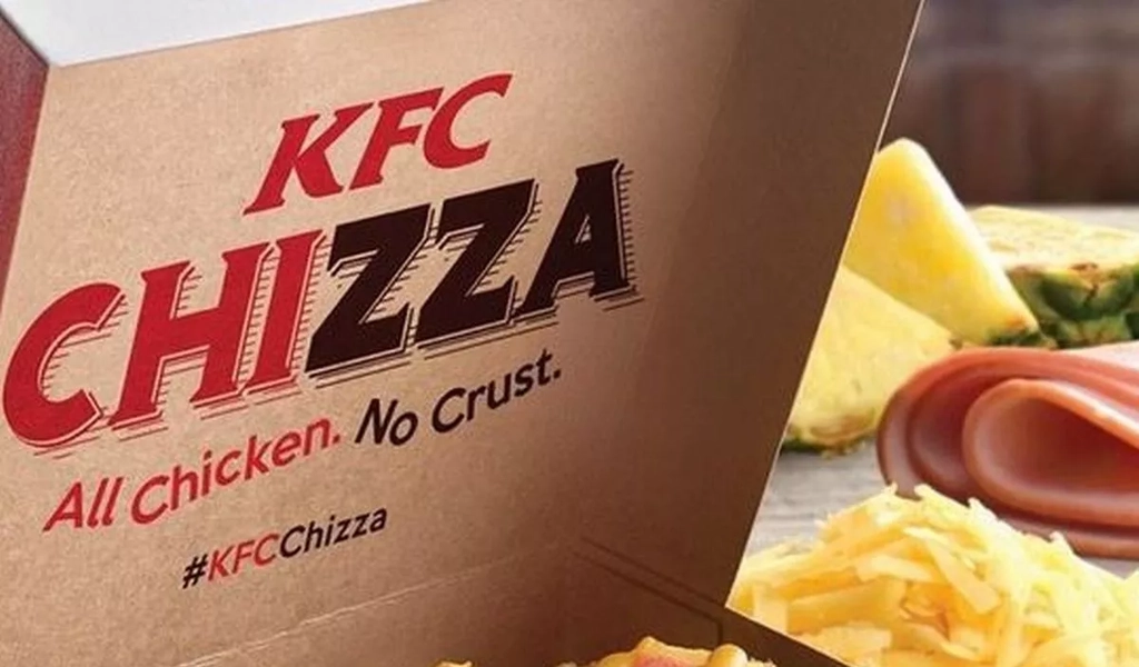 kfc fried chicken pizza chizza us where