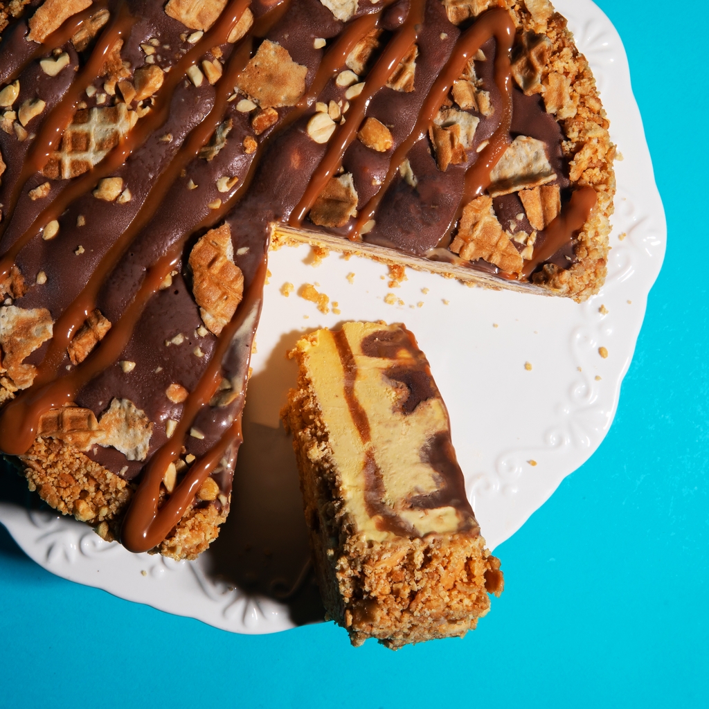 Snickers Drumstick Pie