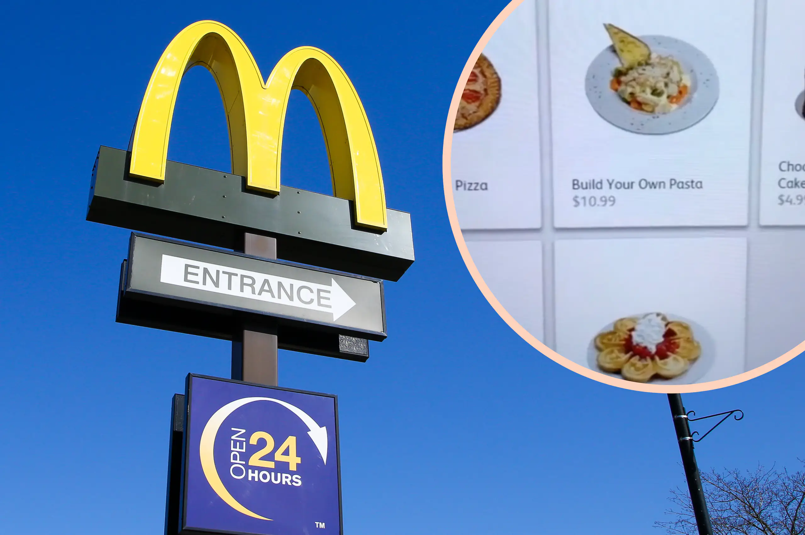 This McDonald's in Florida serves pizza and pasta and we're so jealous