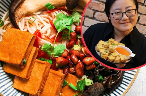 Time's Table with Yang Liu - pan fried tofu, rice noodle stir-fry and  Hainanese hot pot