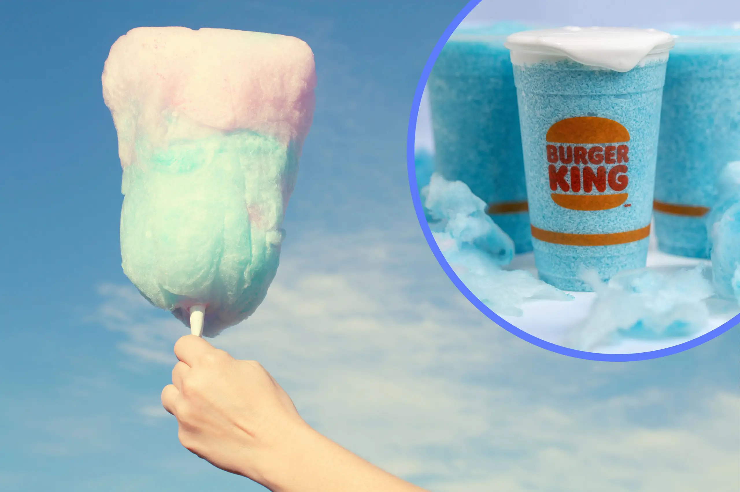 Burger King releases cotton candy frozen drink and it looks amazing