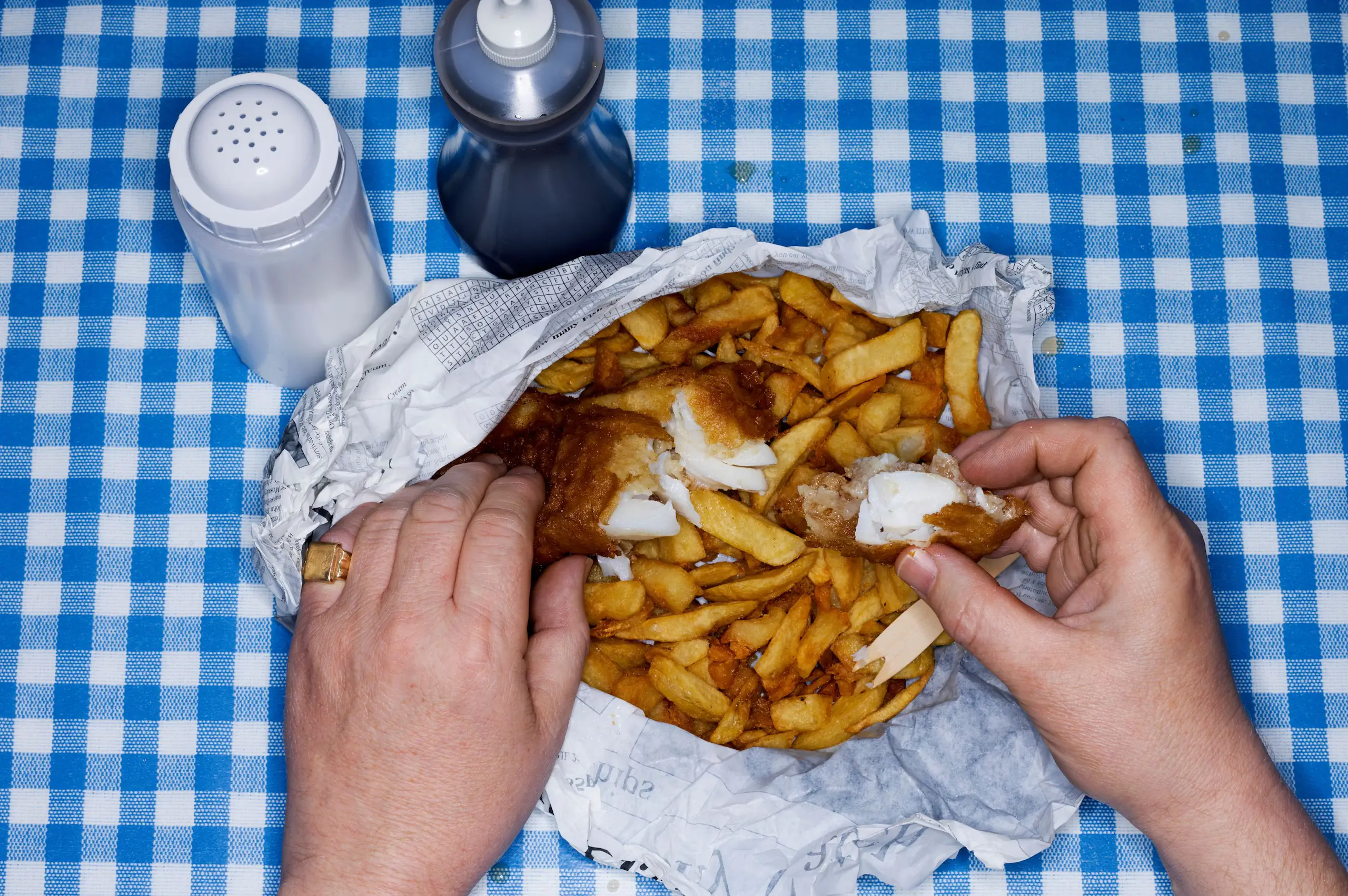 People are just discovering the secret fish and chip shops keep about their vinegar