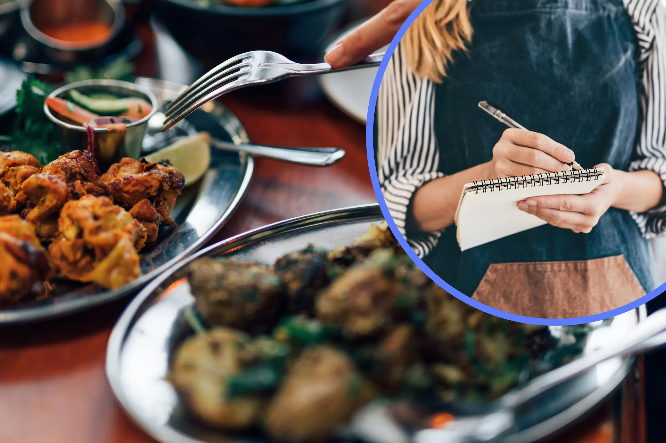 Woman shares TikTok after waitress 'shames' her for ordering two mains