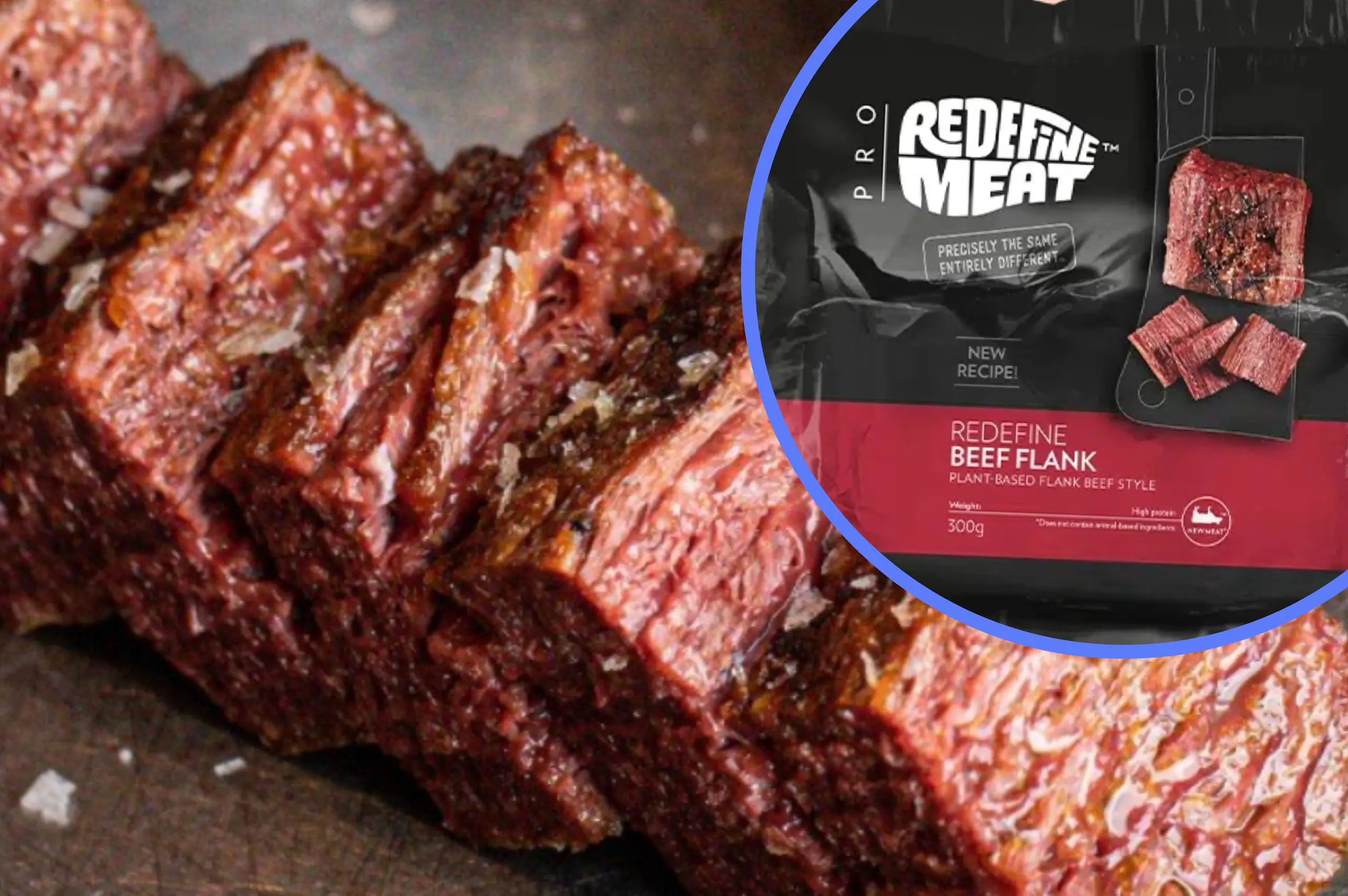 World's first vegan 'flank' steak made using 3D printing technology launches in UK supermarket