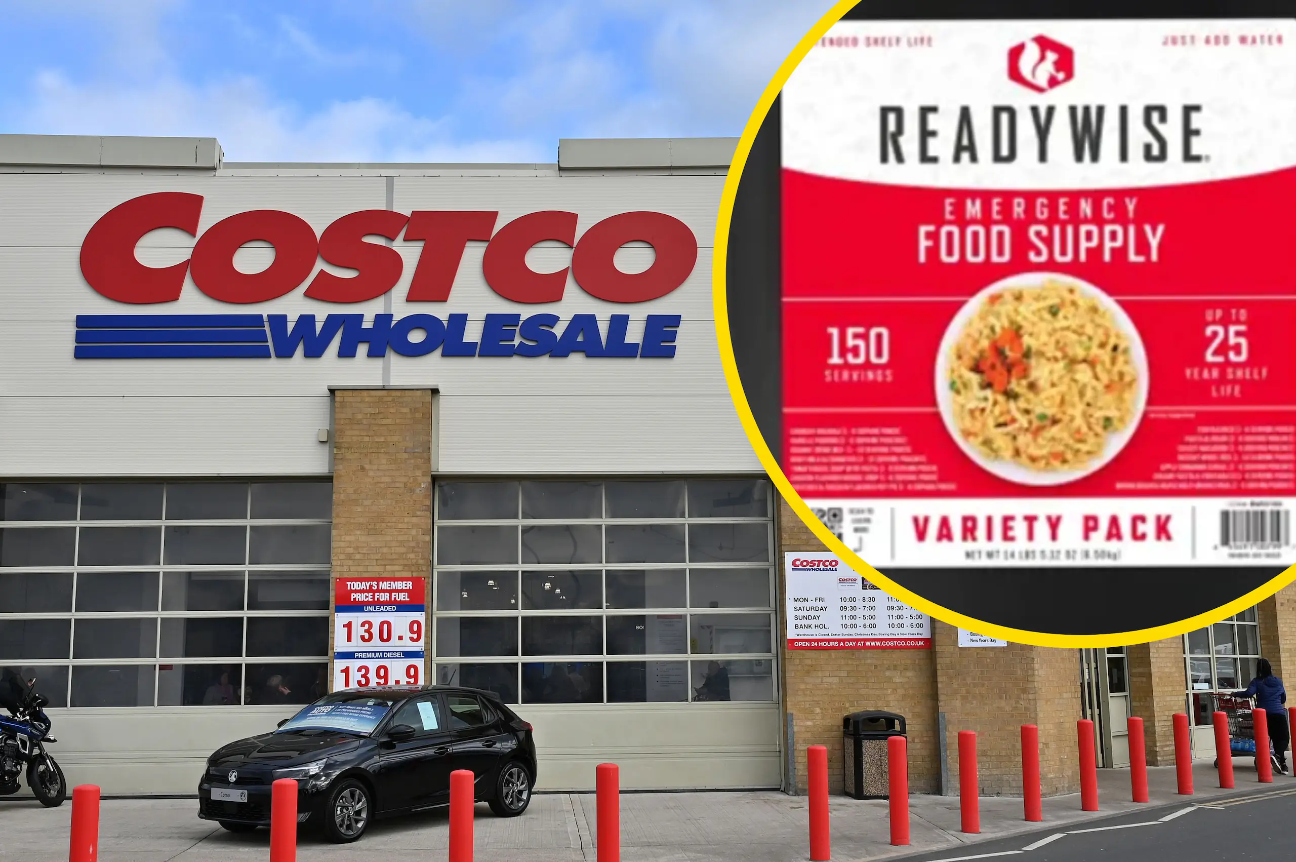 Costco launches 'apocalypse dinner kit' which lasts 25 years