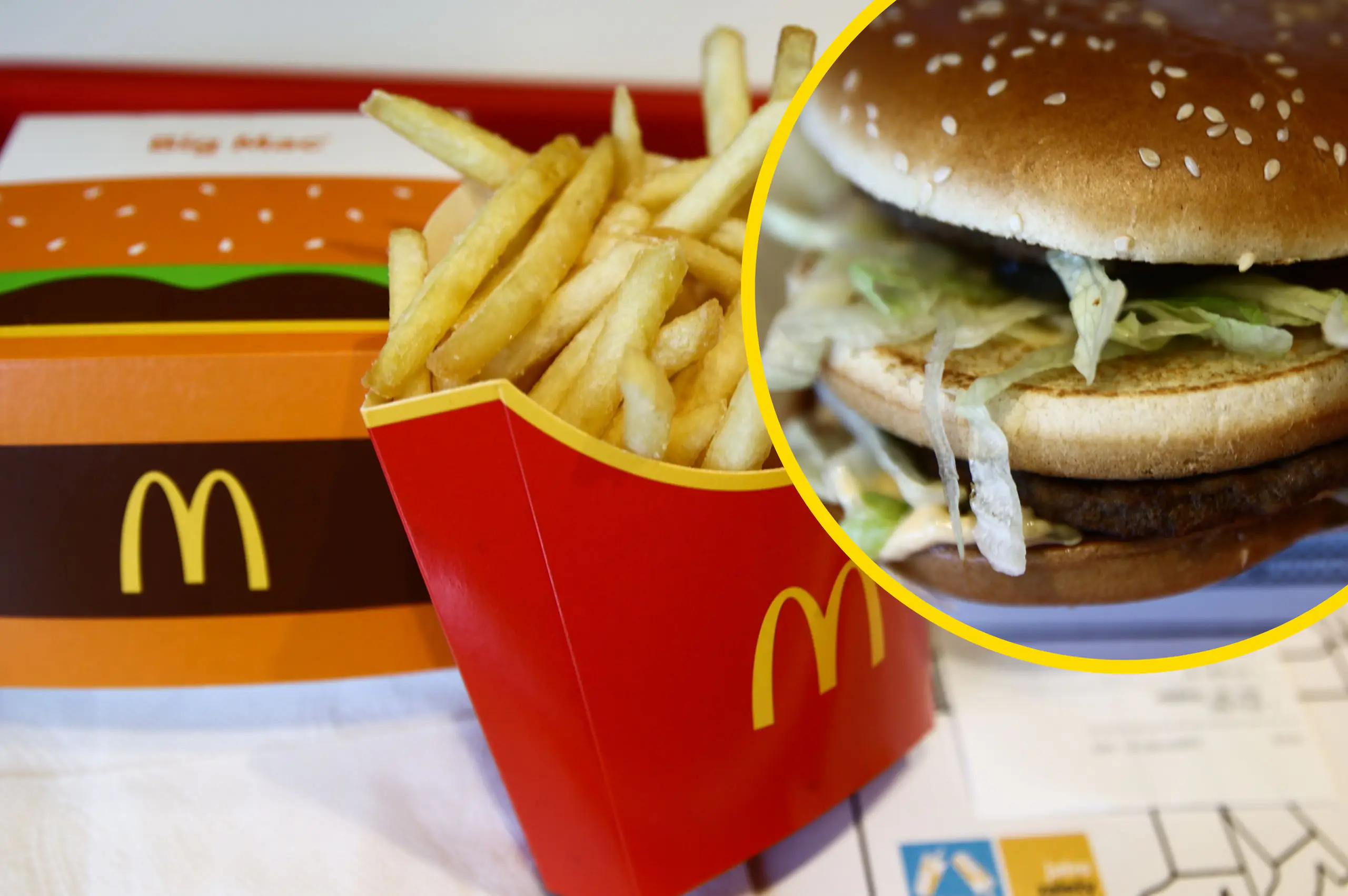Ex McDonald's chef reveals how long it takes for a burger to go mouldy