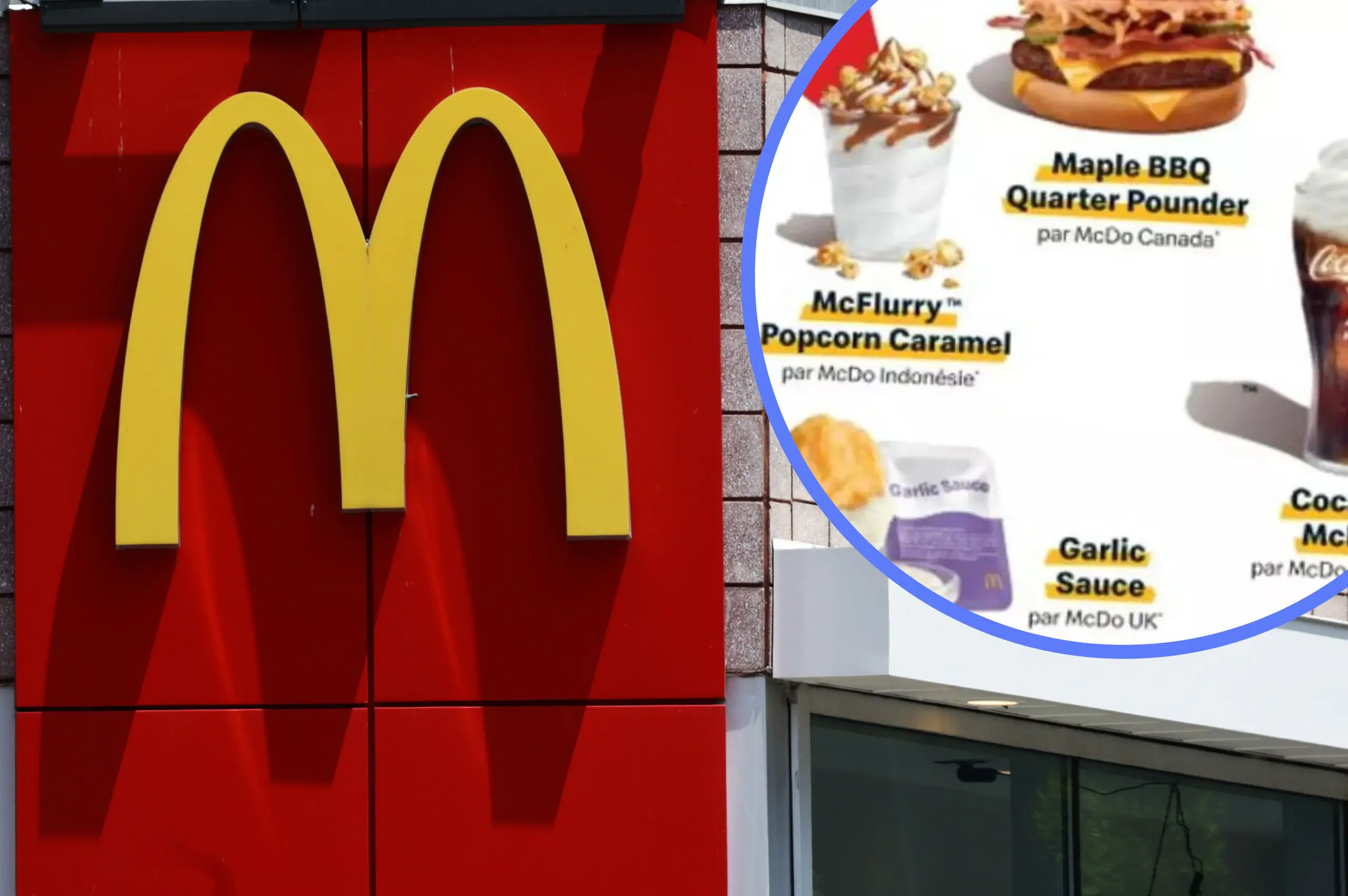 McDonald's launches global menu for the Olympics - but there's a catch