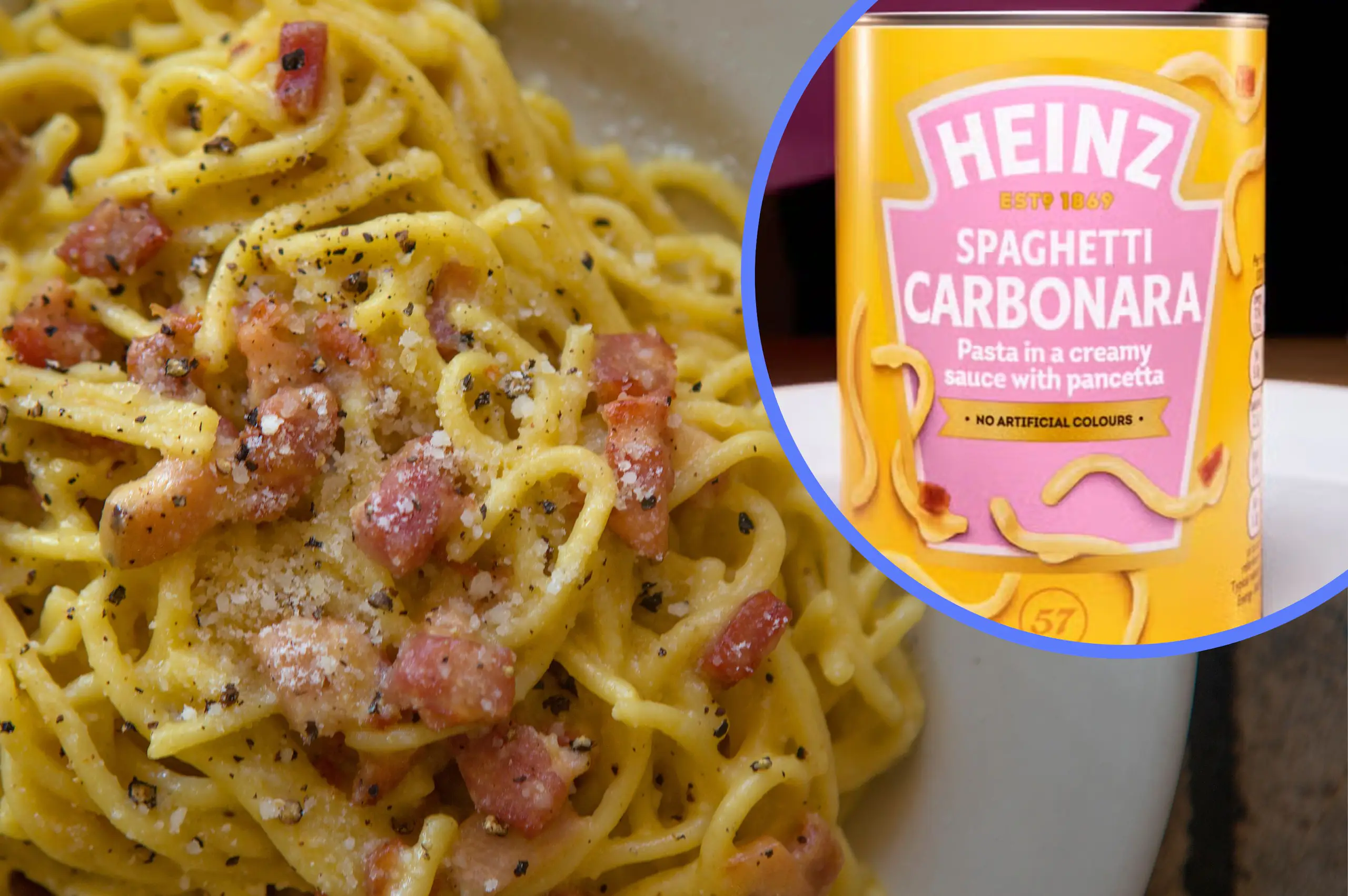 Heinz just launched spaghetti carbonara in a tin - and people have some feelings