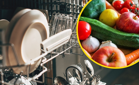 Woman sparks debate on TikTok after washing fruit and veg in dishwasher