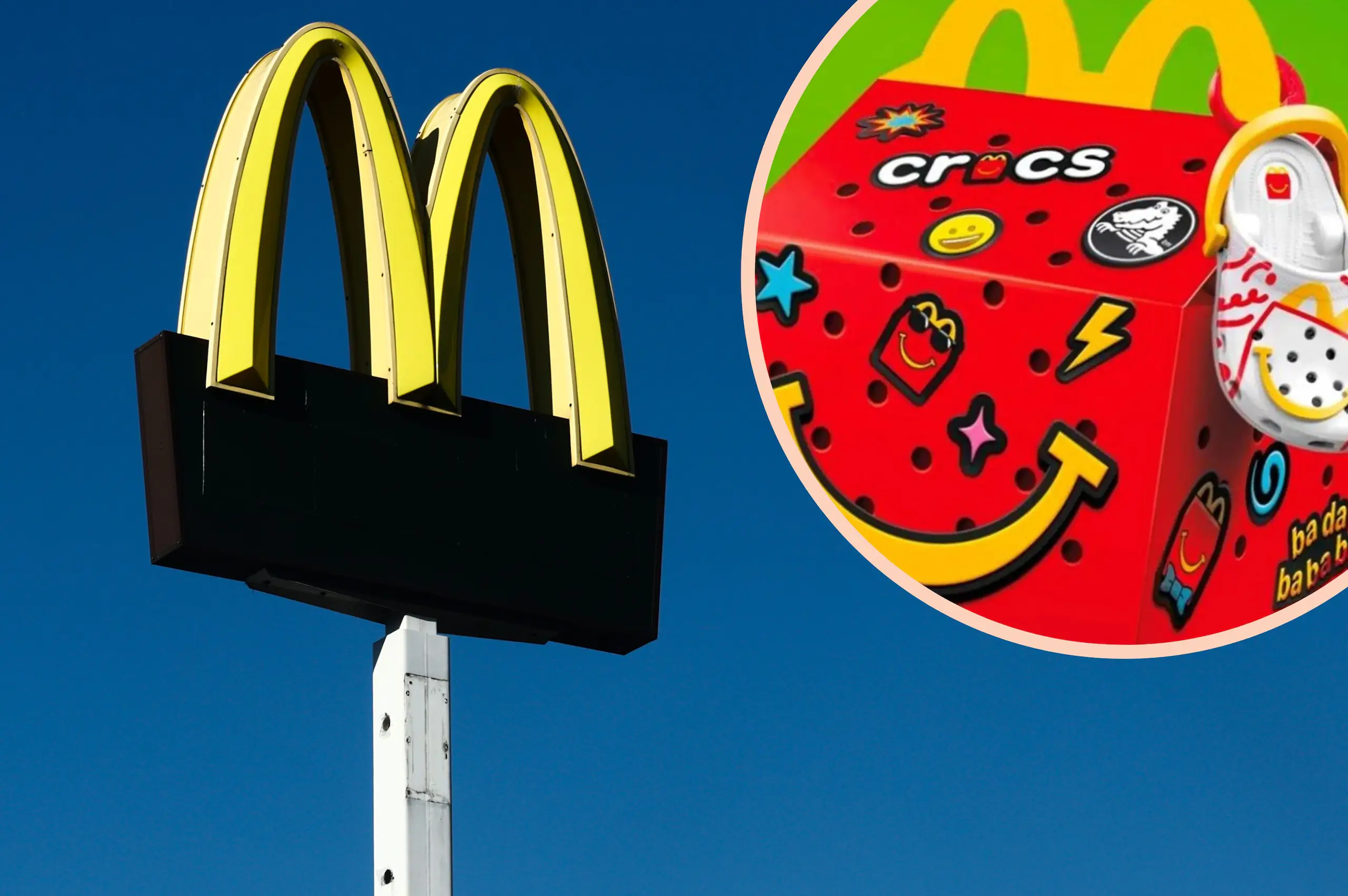 McDonald's is collaborating with Crocs for new Happy Meal