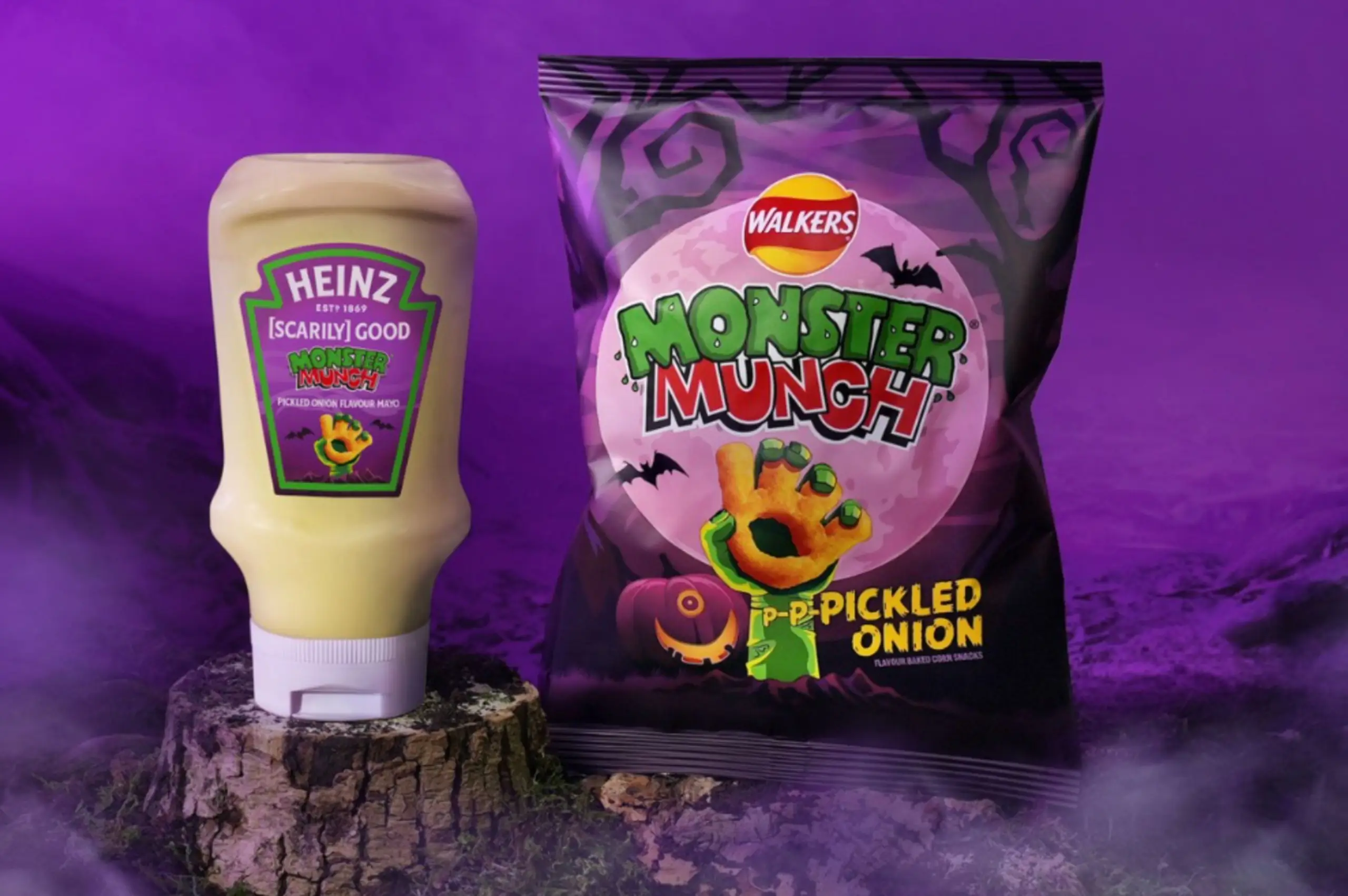 Heinz just launched Monster Munch mayo in Halloween collab