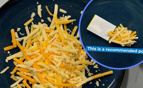 Expert reveals recommended portion of cheese and people are in disbelief