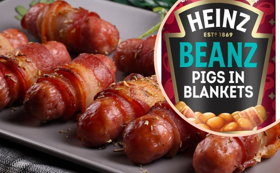 Heinz releases pigs in blankets flavoured baked beans for Christmas