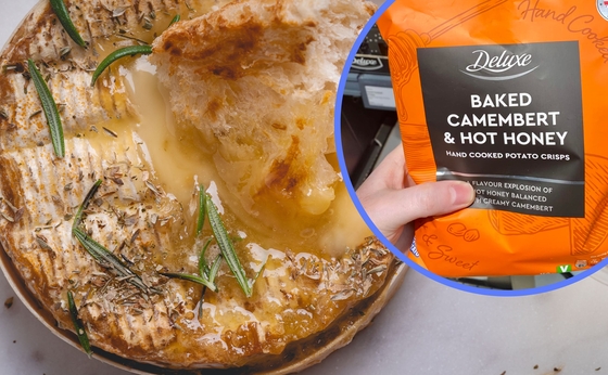 Lidl is selling camembert and hot honey crisps for Christmas and OMG