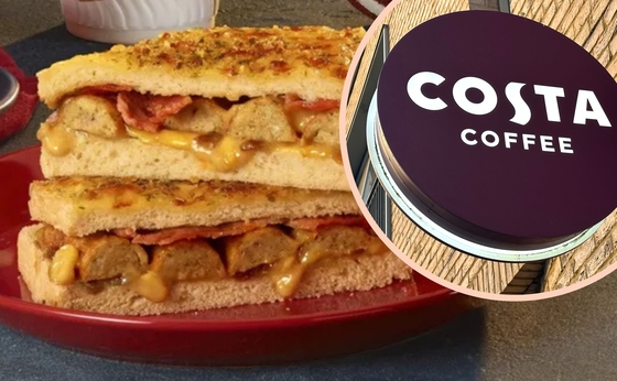 Costa is bringing back its Pigs & Blankets Toastie for Christmas