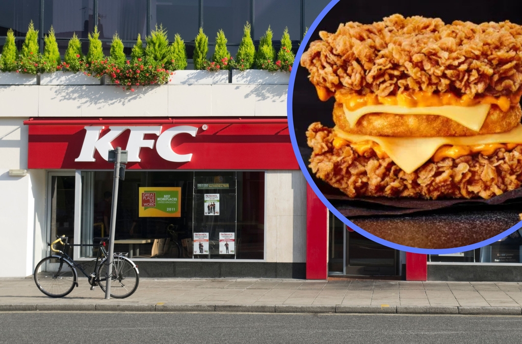 KFC Double Down is back with spicy new twist and hash brown dilling