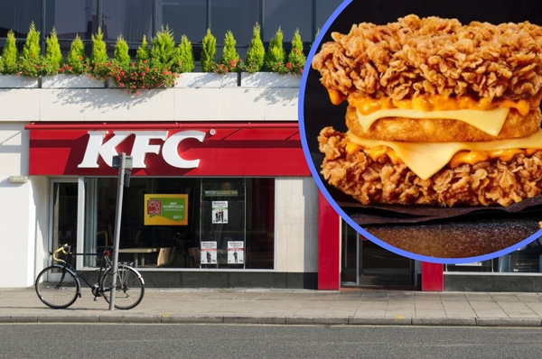 KFC Double Down is back with spicy new twist and hash brown dilling