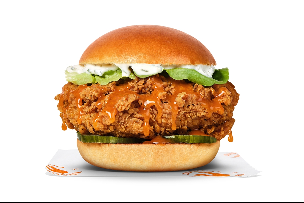 popeyes buffalo ranch chicken sandwich menu new 