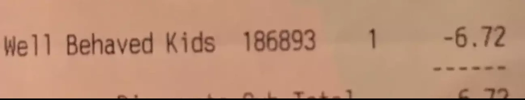 reddit well behaved kids bill 