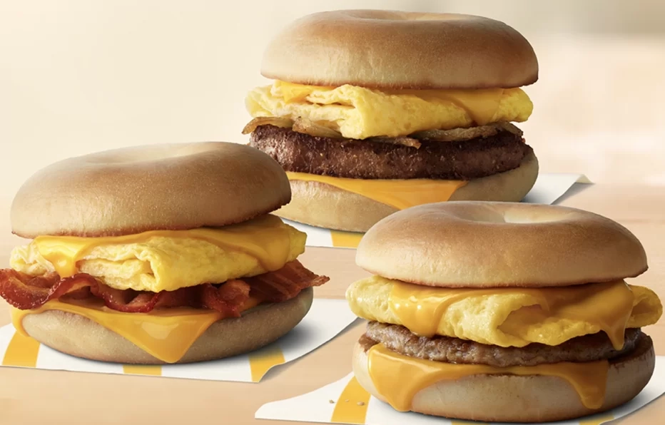 Mike Haracz MCDONALDS CHEF BREAKFAST BAGEL HACK