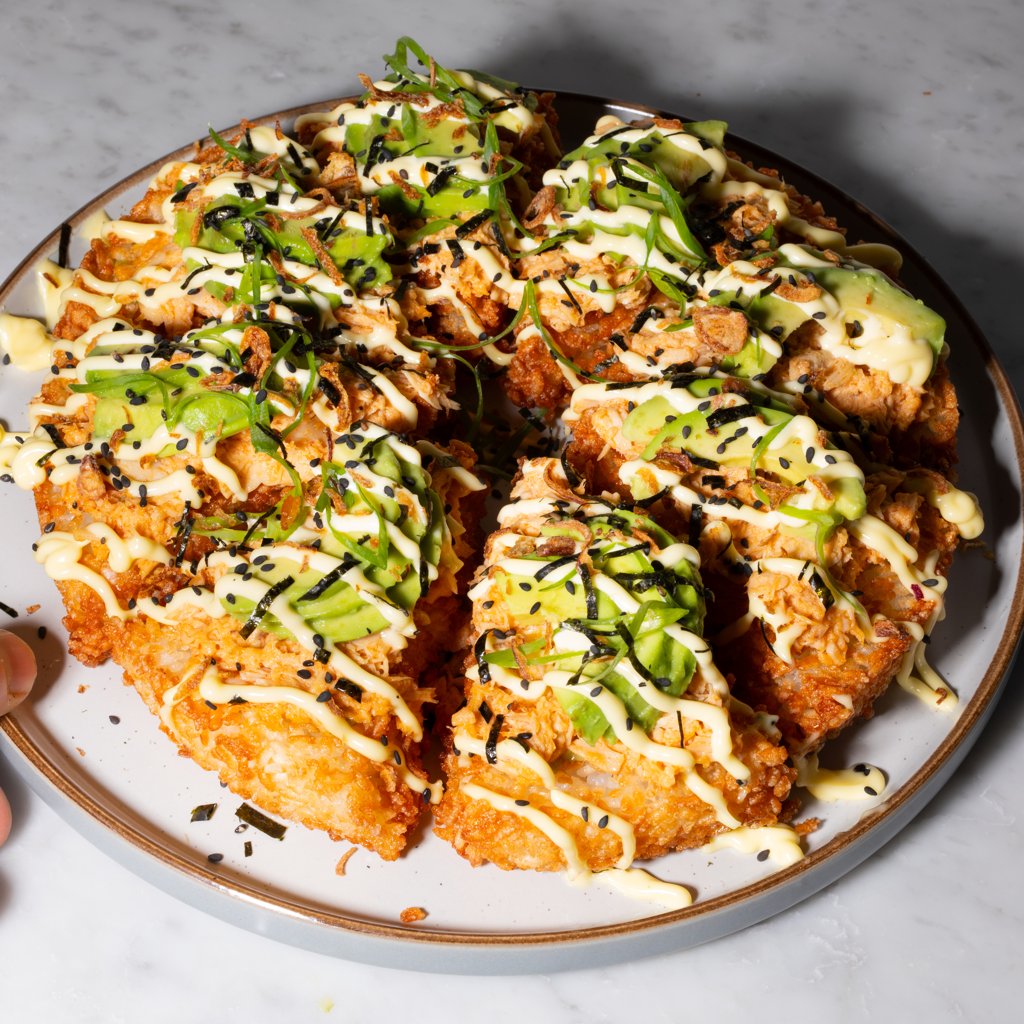 Air Fryer Sushi "Pizza"