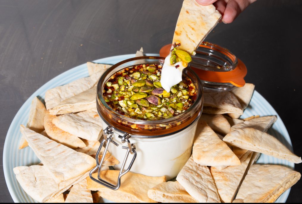 Whipped Feta Hot Honey Jar