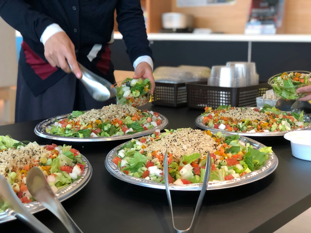 school dinners surrey plant based vegan