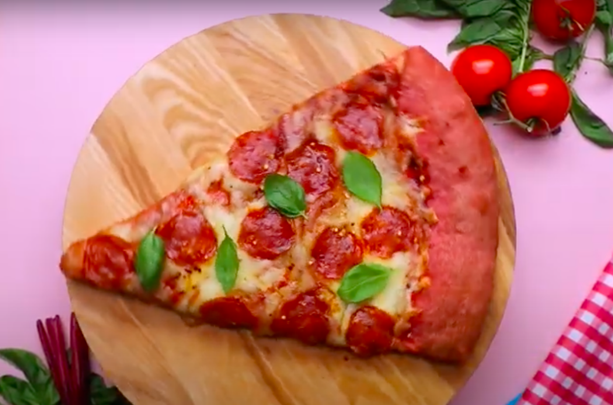 Giant Cheesesteak Stuffed Crust Pizza Slice Recipe