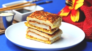 Katsu Chicken Grilled Cheese Recipe