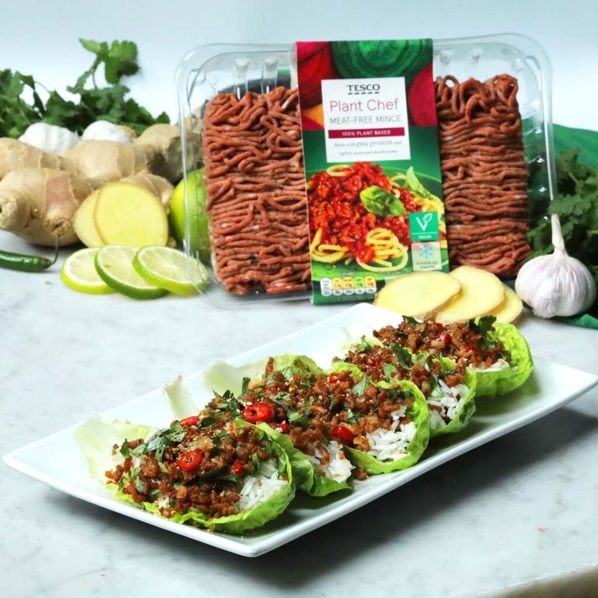 Vegan Thai Larb Recipe with Tesco Plant Chef | Twisted