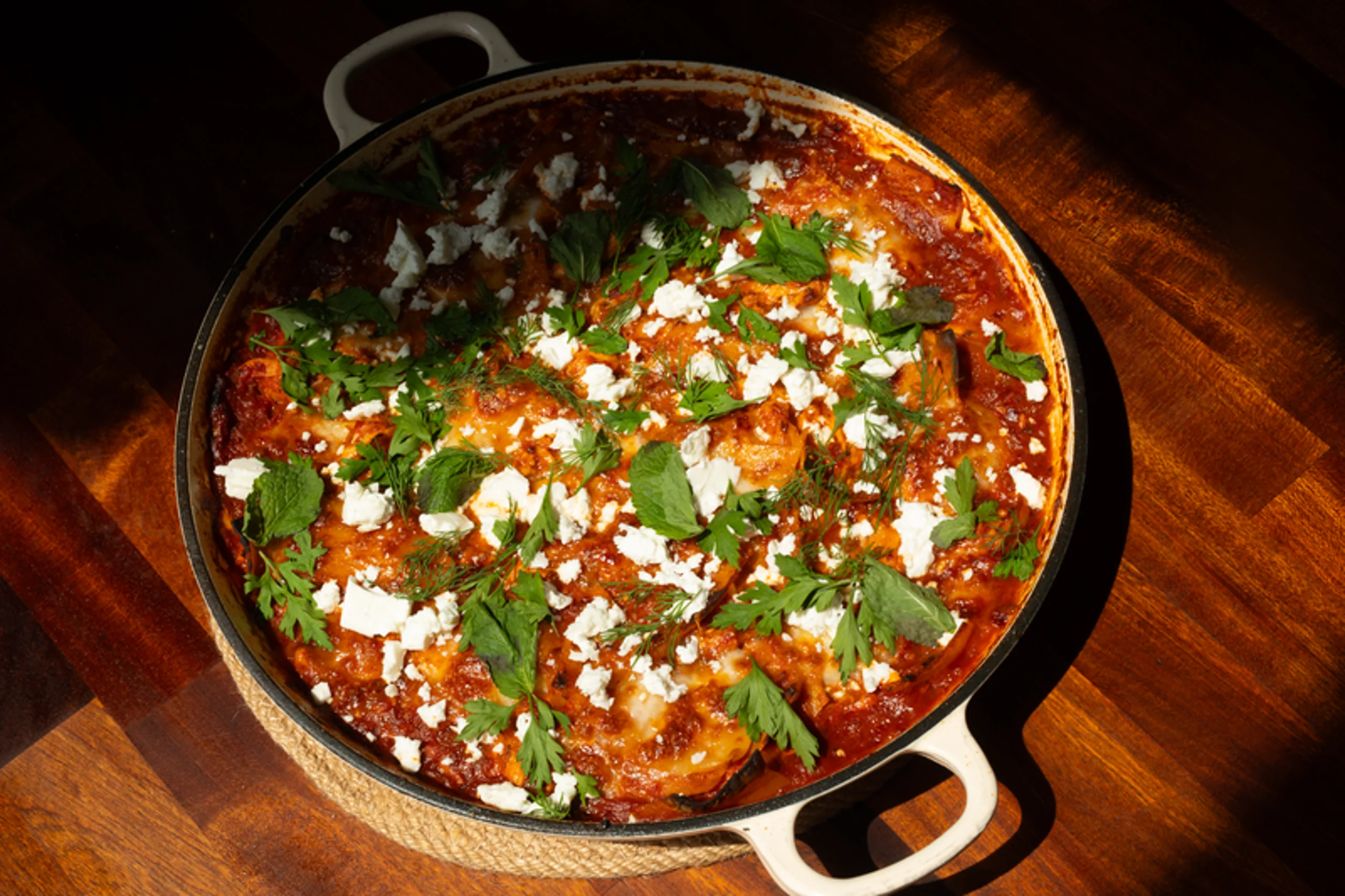 Greek Hilopites-Inspired Lasagne
