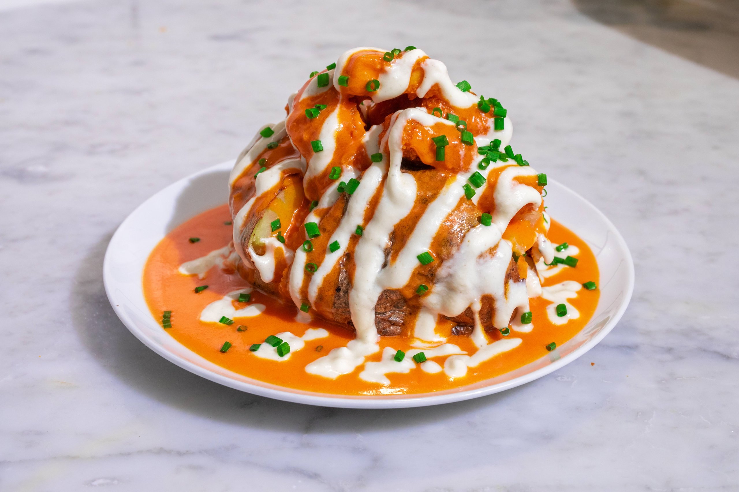 Buffalo Chicken Jacket Potato
