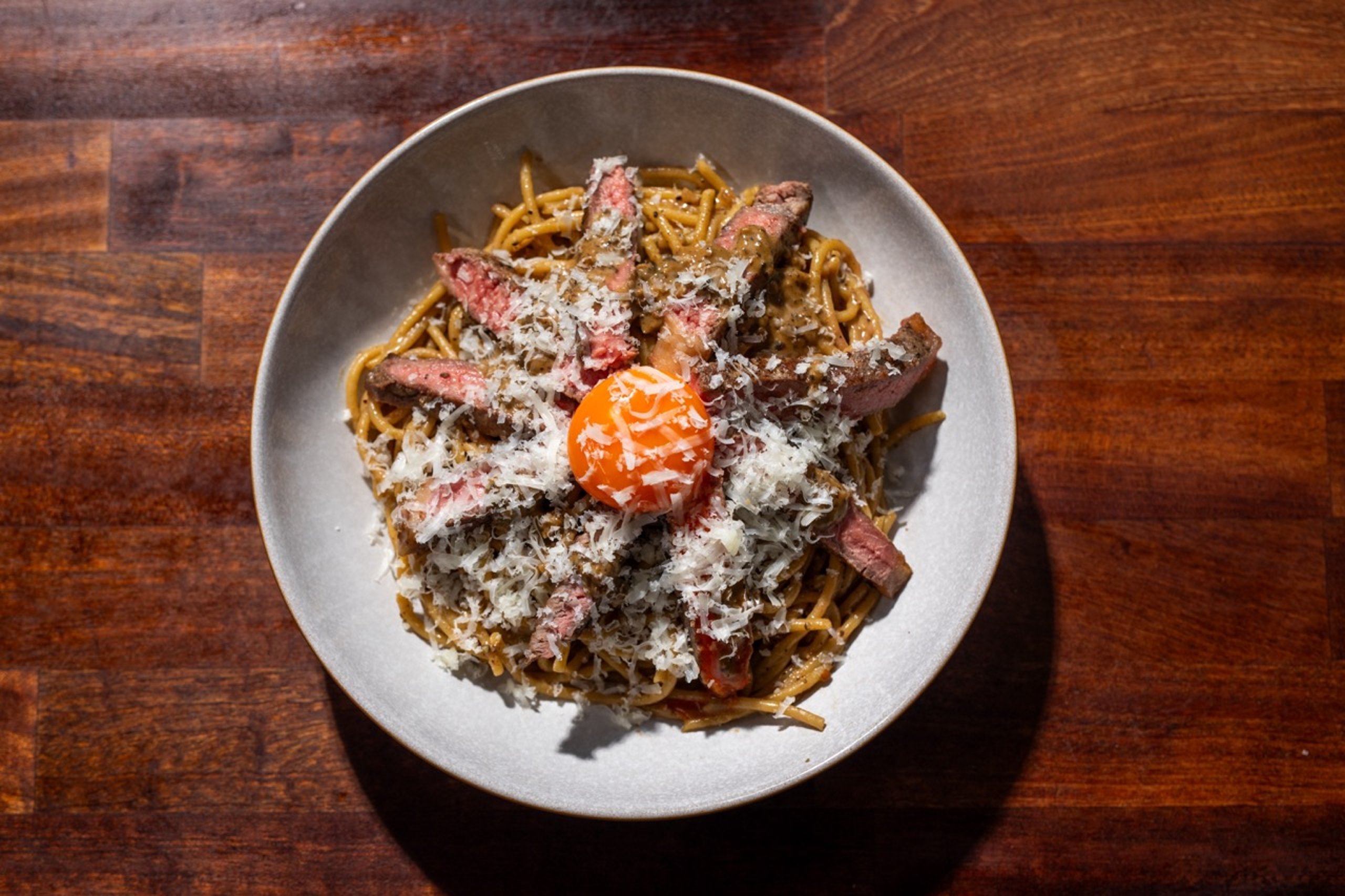 Peppercorn Steak Cacio e Pepe
