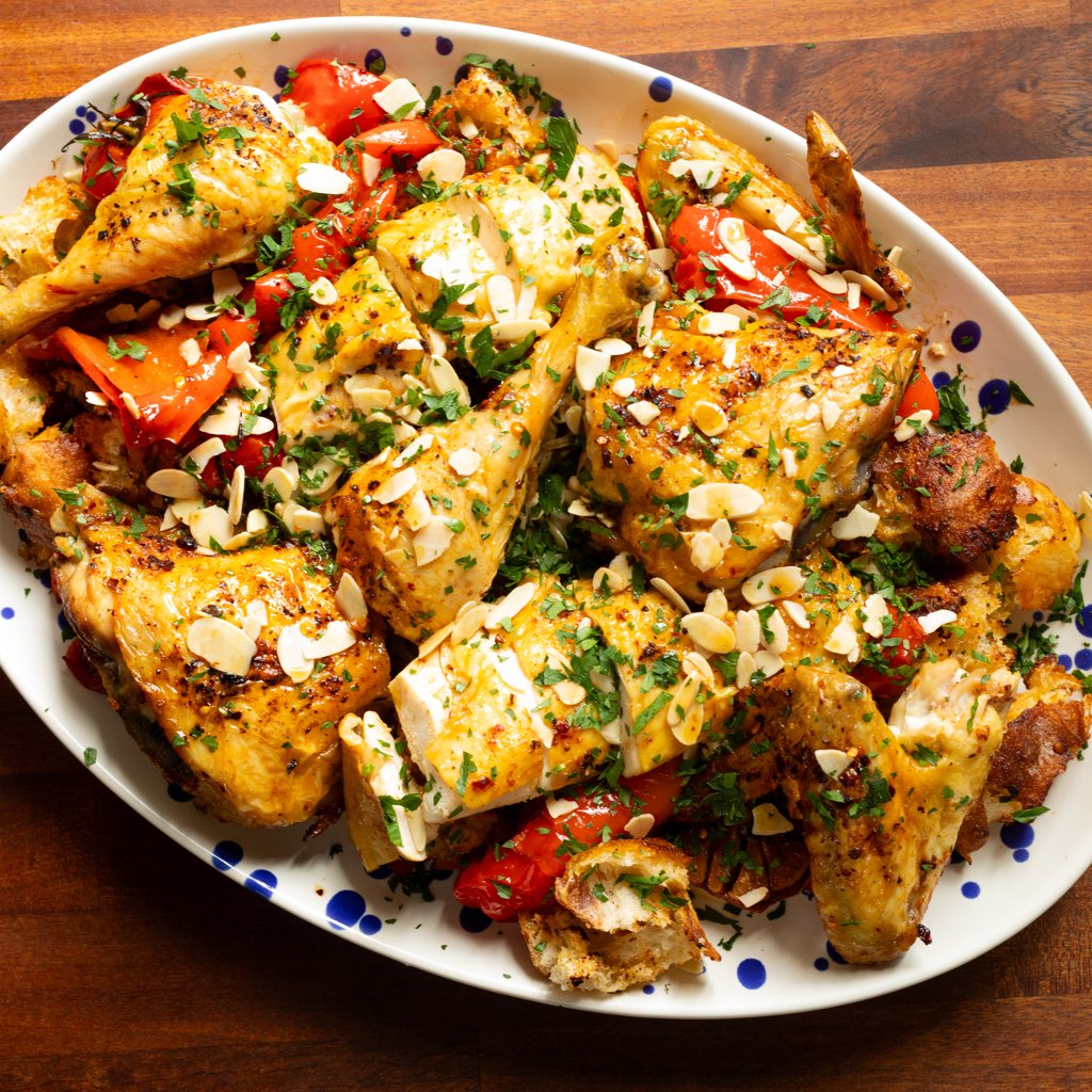 Romesco Roast Chicken
