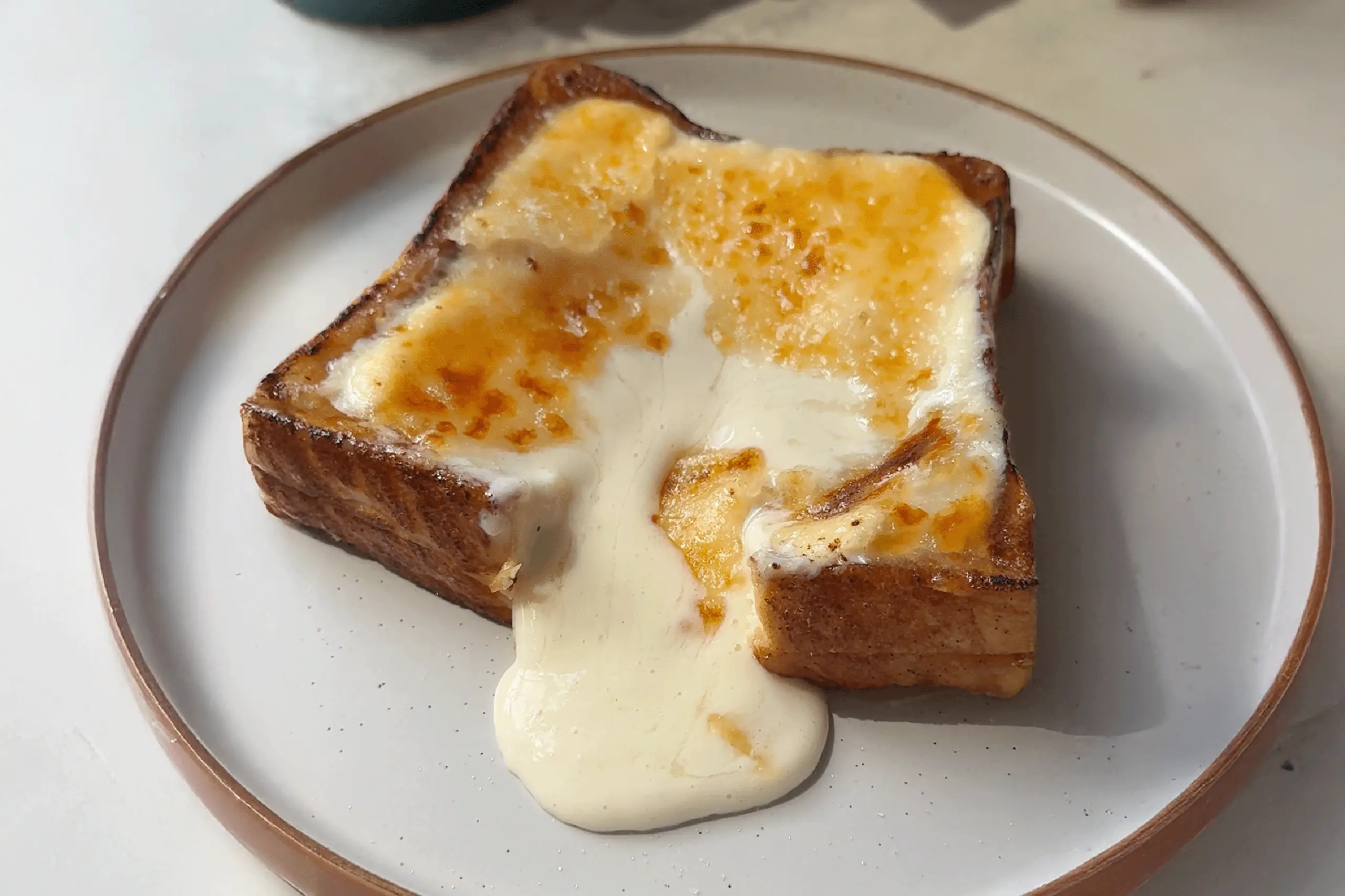 Creme Brulee Lava Toast