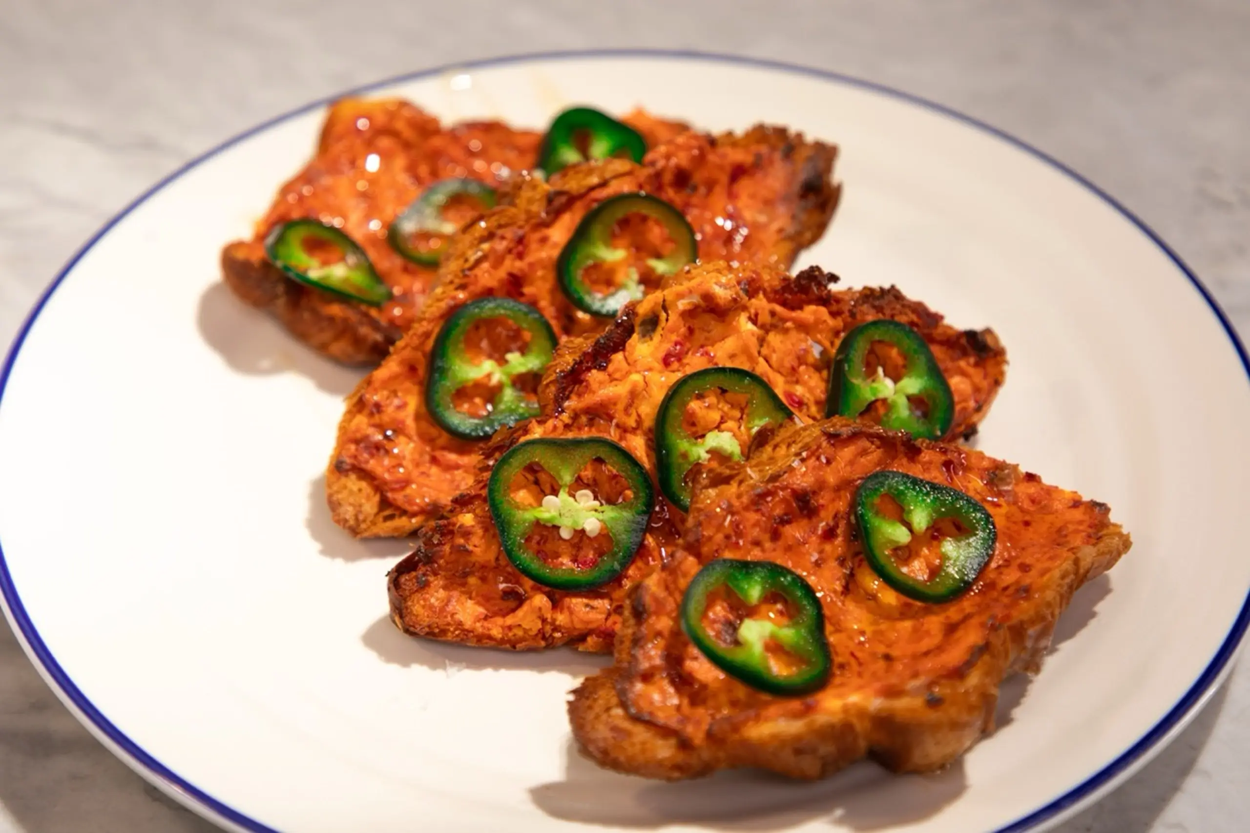 'Nduja Honey Croissants