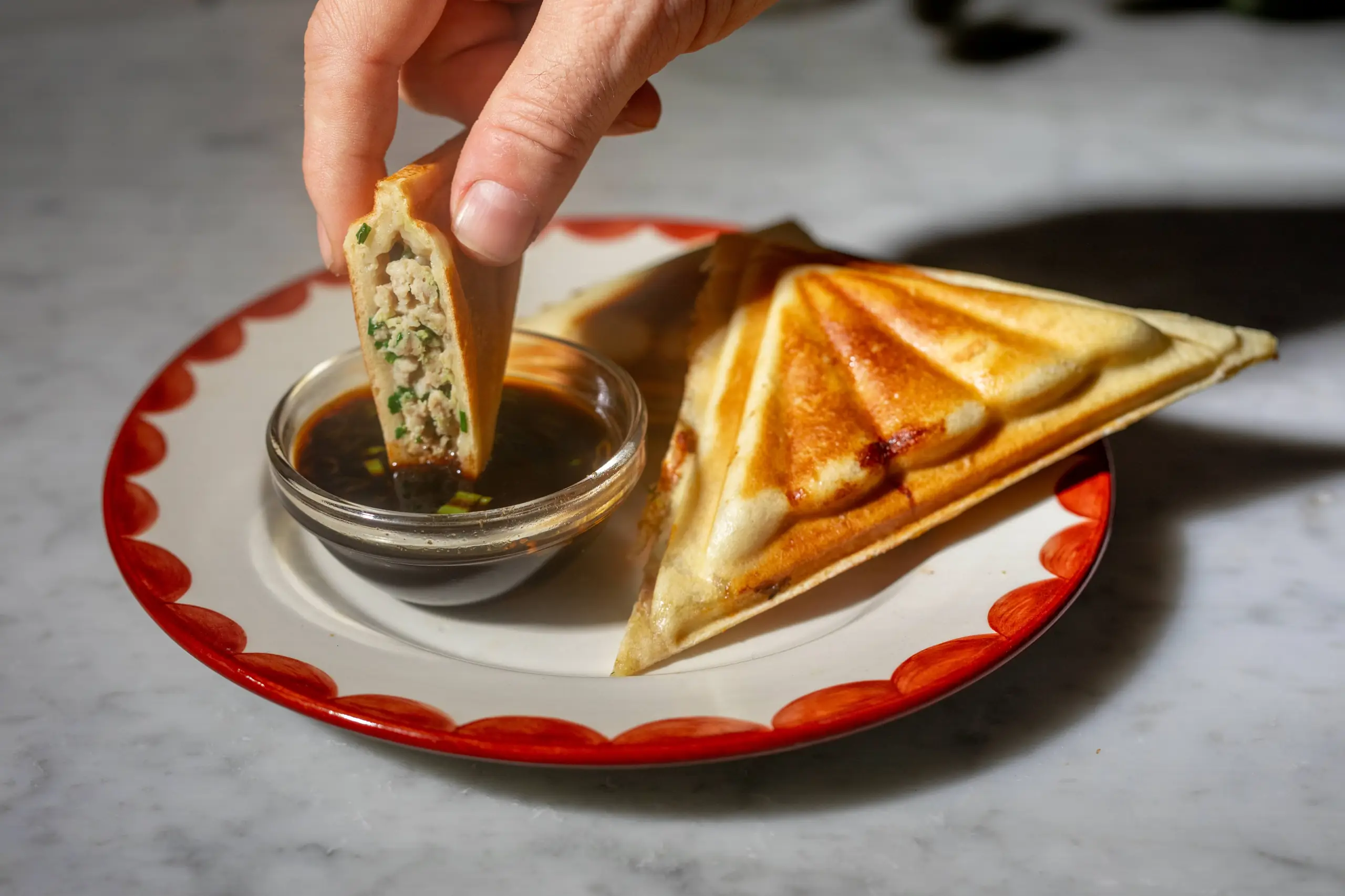 Dumplings (In A Toastie Machine)