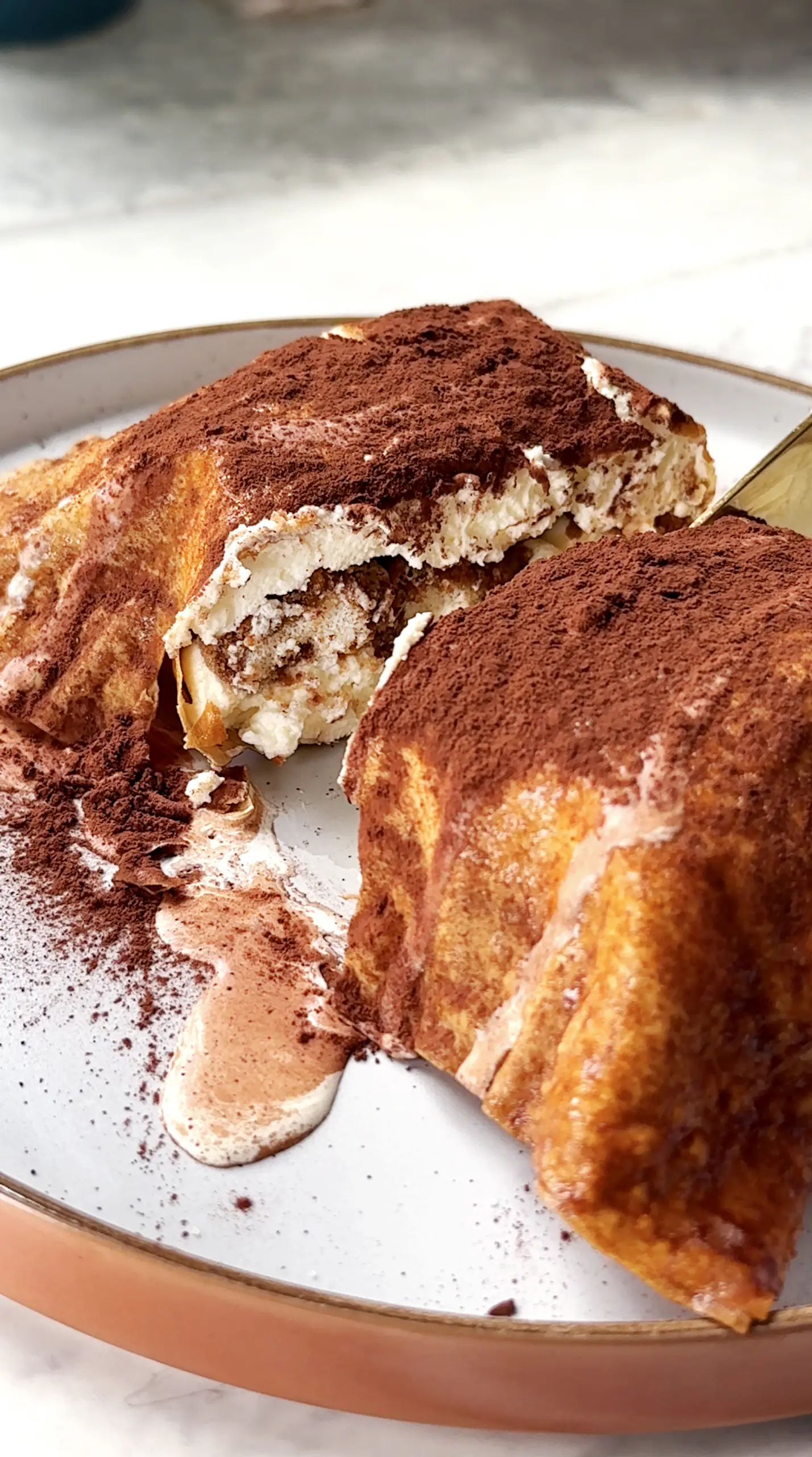Puffed Filo Tiramisu