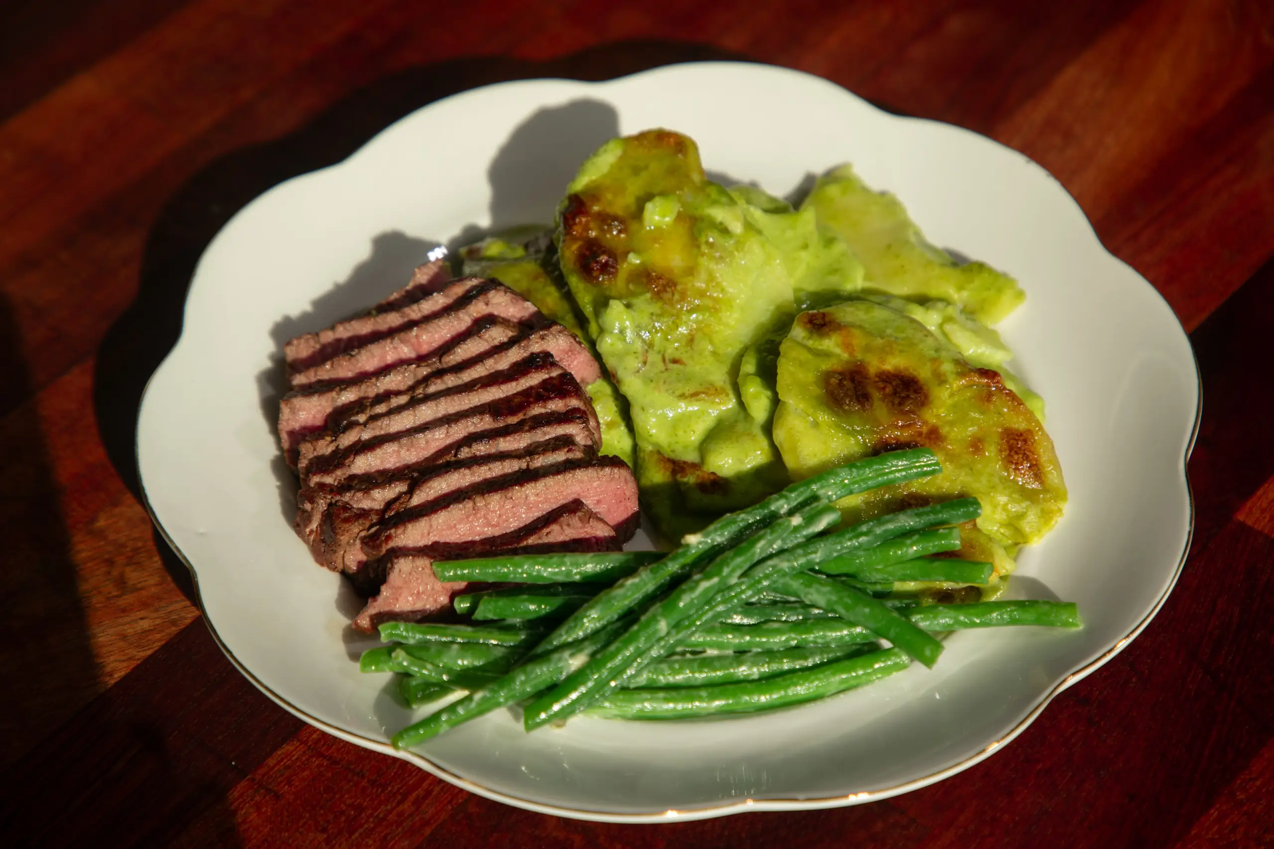 Wild Garlic Dauphinois 