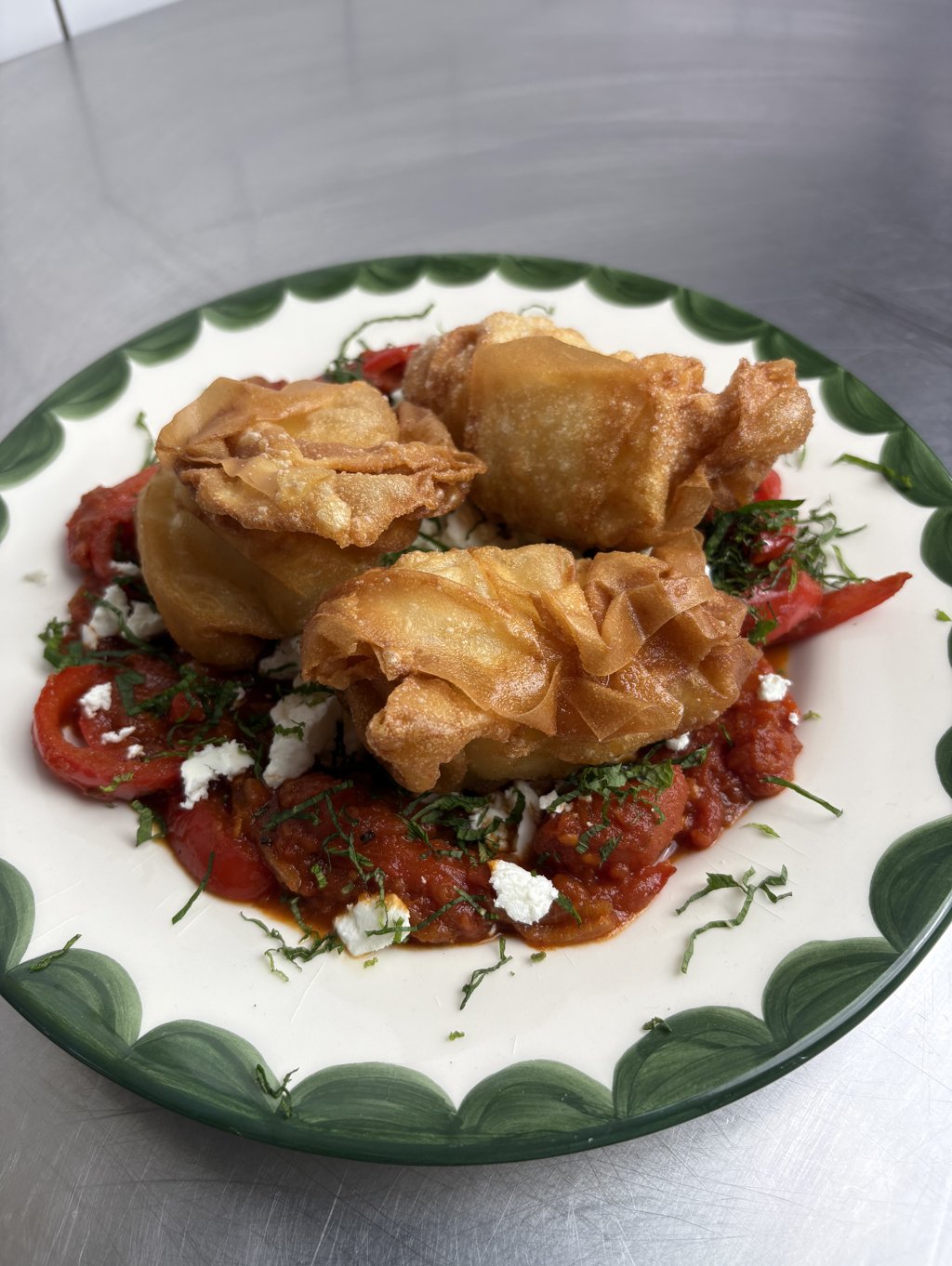 Crunchy Filo Eggs