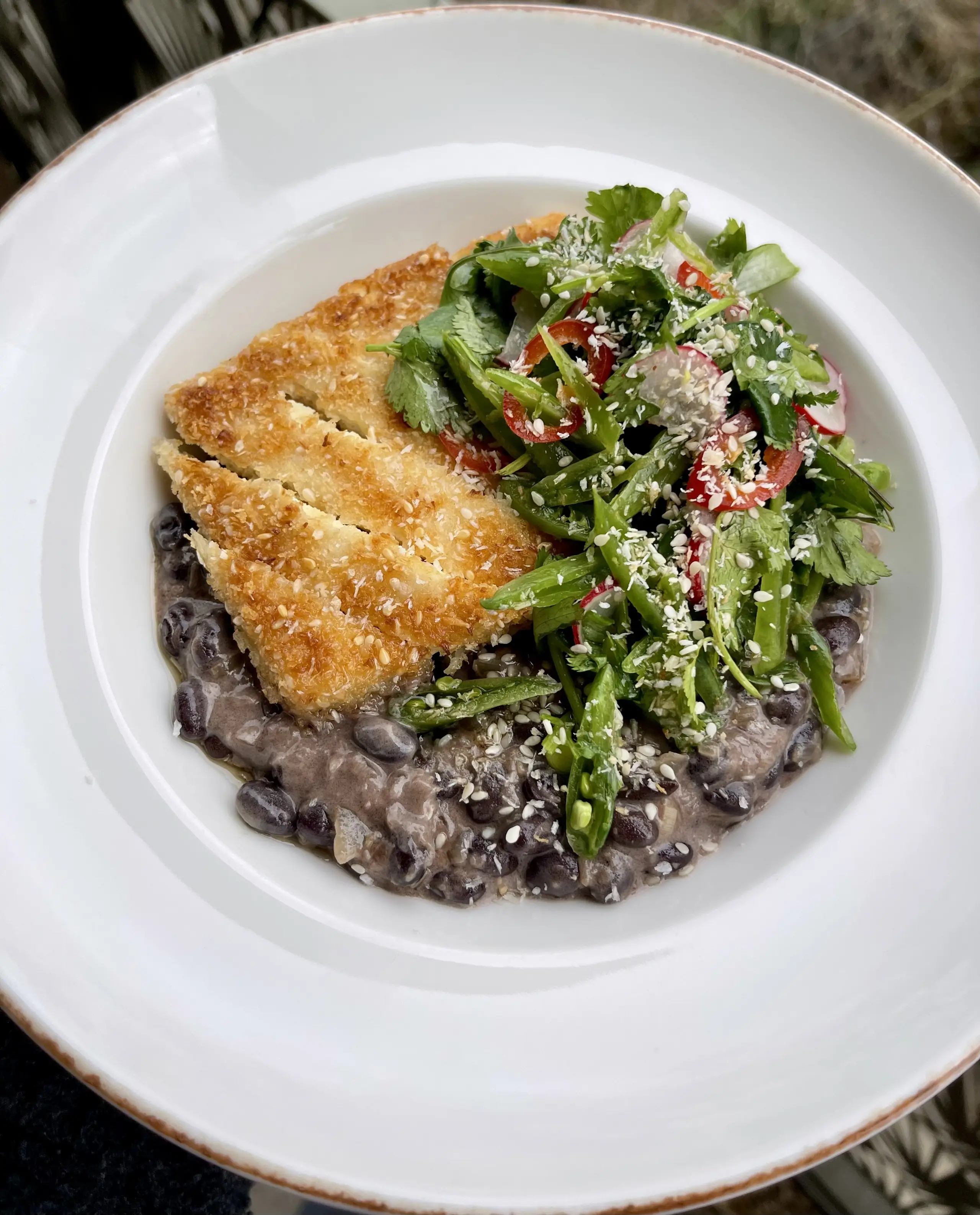 Coconut and Lemongrass Black Bean Bowl