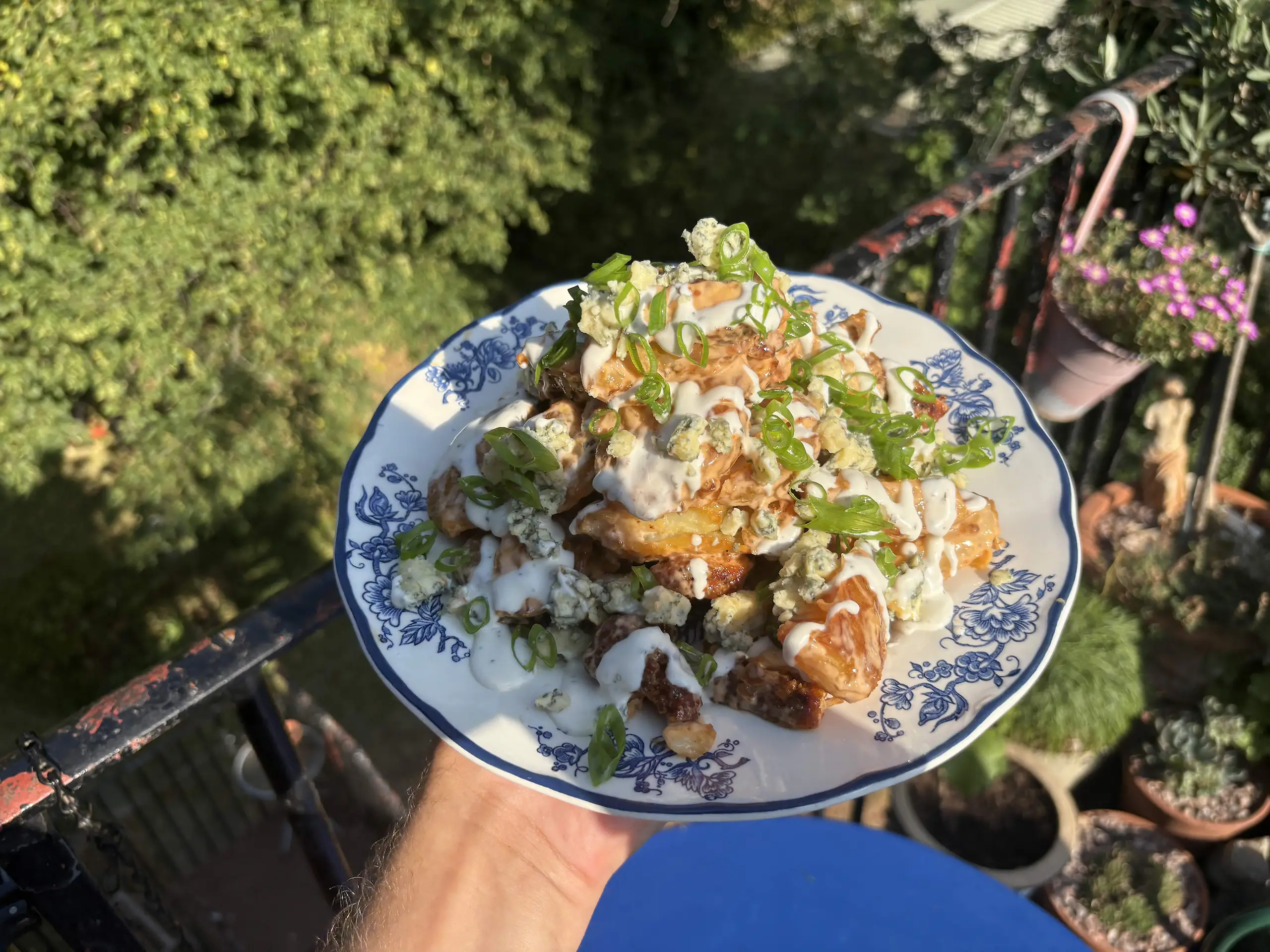 Hot Sauce Potato Salad 