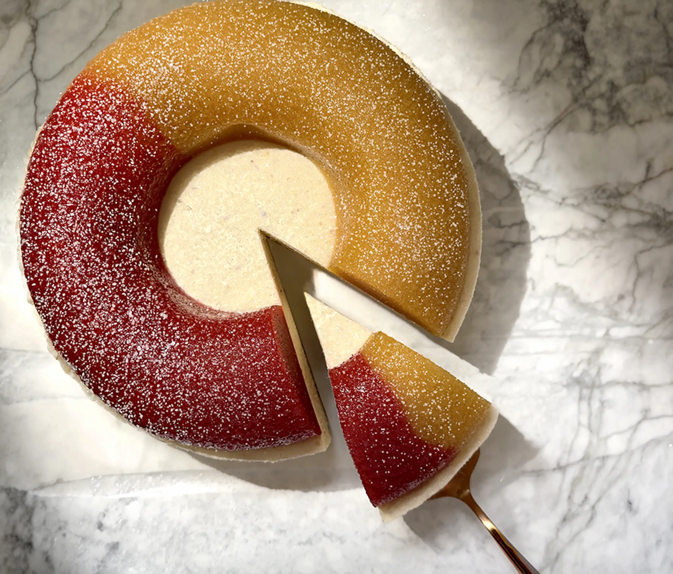 Peach Ring Cheesecake 