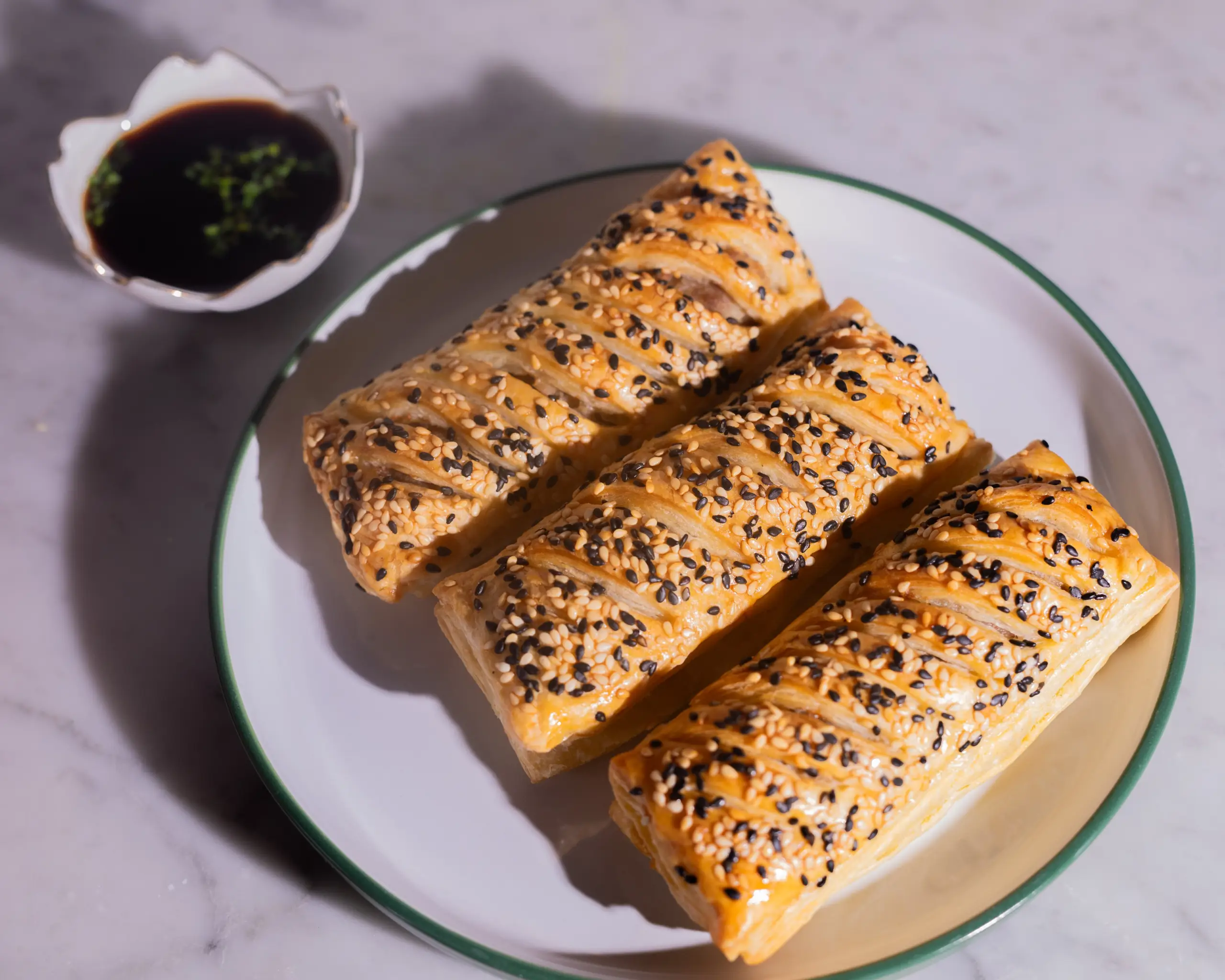 Dumpling Sausage Rolls 