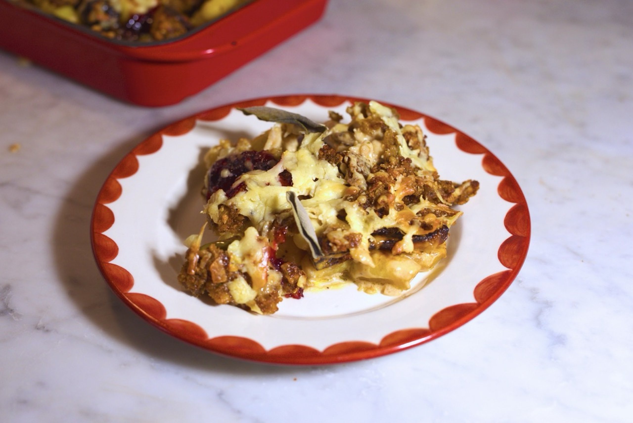 Leftovers Gnocchi Bake