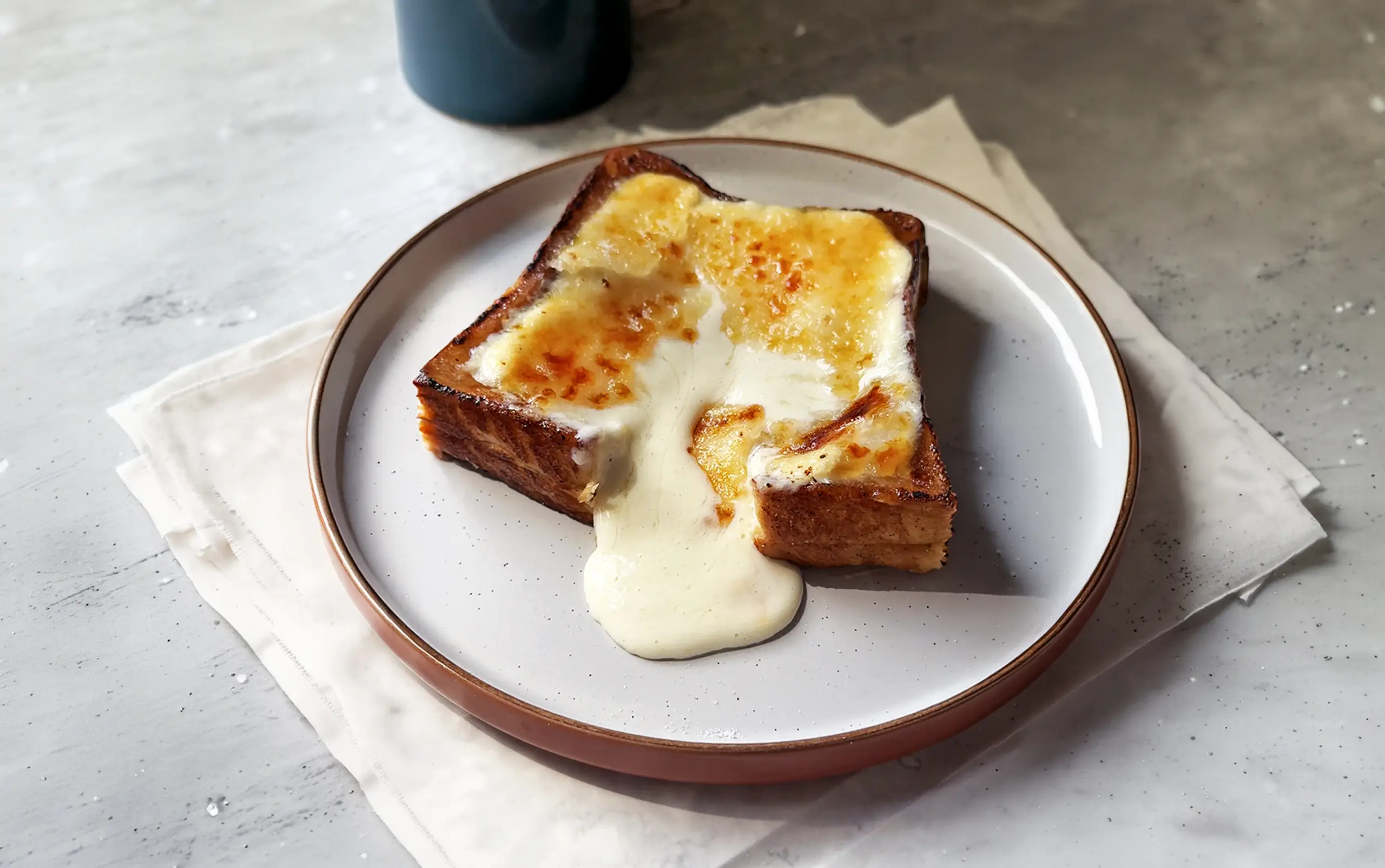Creme Brulee Lava Toast