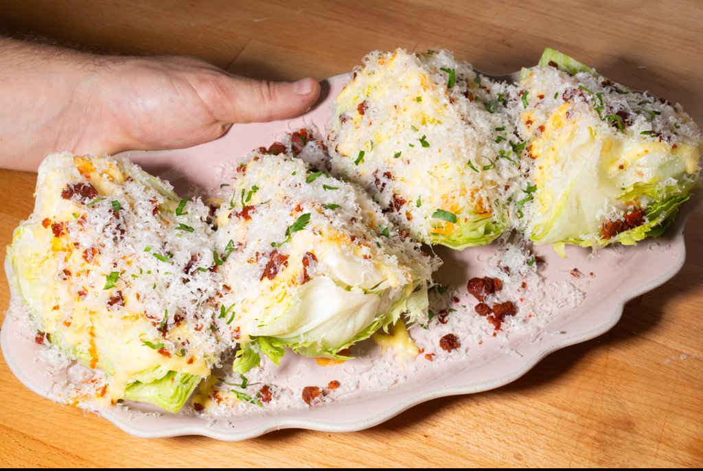 Chorizo Wedge Salad 