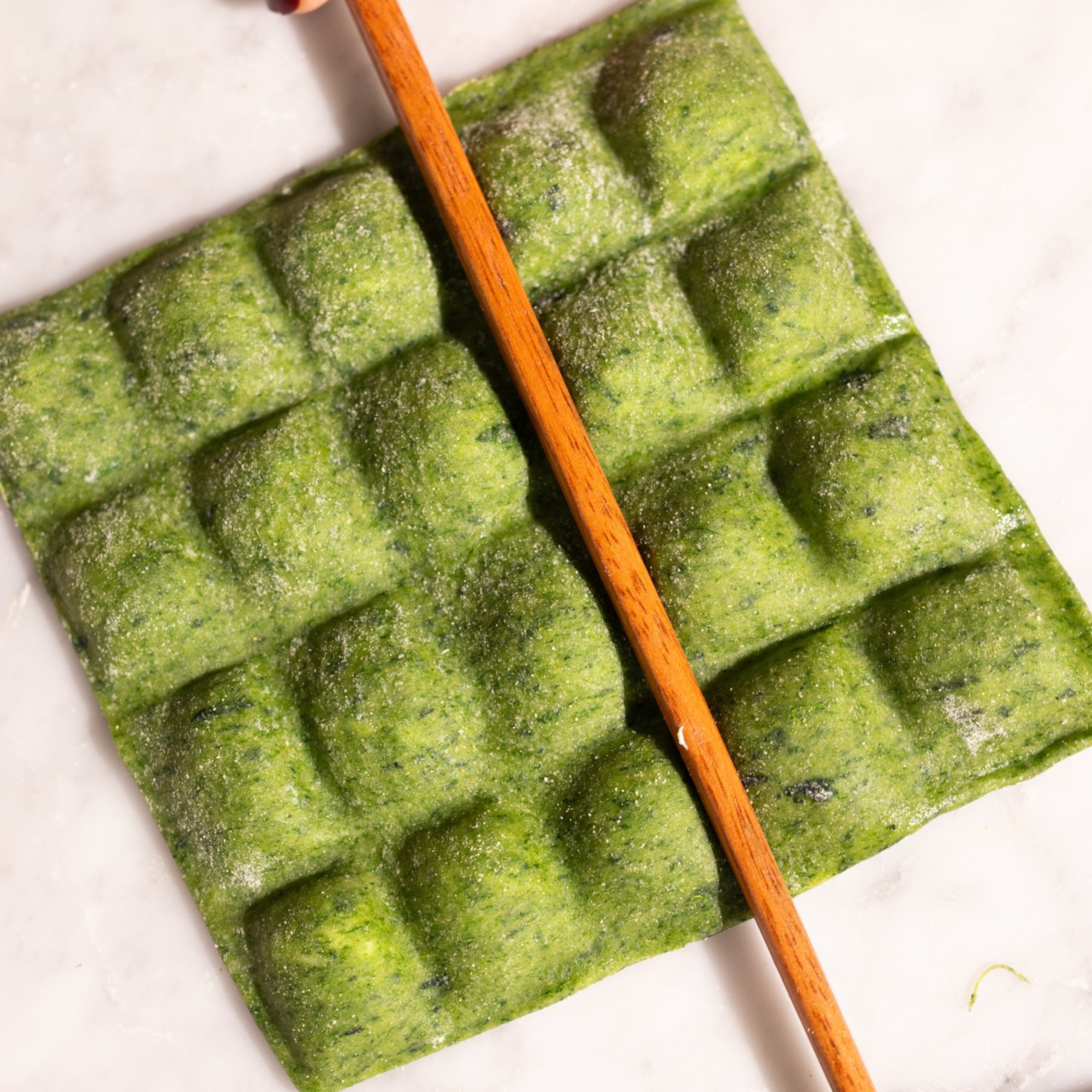Green Ravioli Sheet
